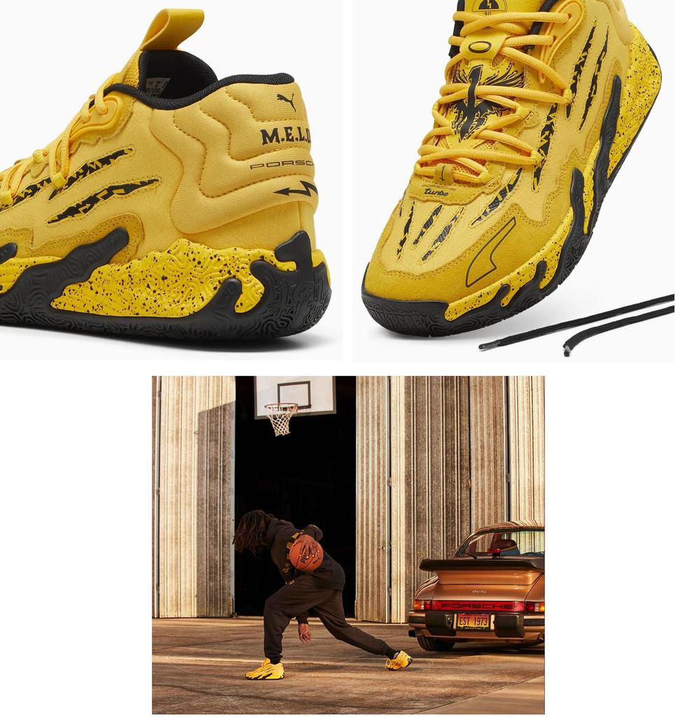 Puma X LaMelo Ball - MB.03 Porsche - Мужские кроссовки Баскетбольная обувь 309847-01 ОРИГИНАЛ