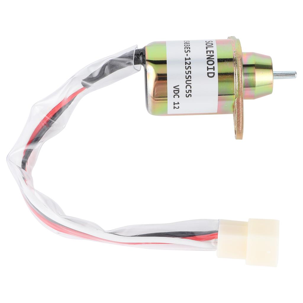 Fuel Shut Off Solenoid Shutdown Valve 119653 77950 Replacement for 4TNV94L SFN 4TNV98L SFN Engine