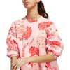 Adidas Sweatshirts Women's Pink Crew Neck Moderate Regular HR8080