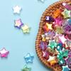 11*4.5mm Crafted for Jewelry Making Handmade DIY Accessories Pentagram Loose Spacer Beads About120Pcs AB Color Star Beads