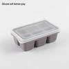 Covered Silicone Ice Cube Tray