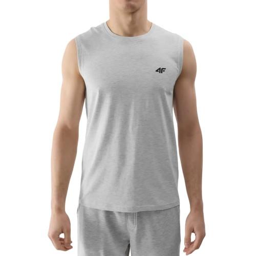 4F Men's Plain Regular Tank Top