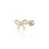 LUNNE 14k Tiny Soft Ribbon Piercing (14k Gold) #LFPI21