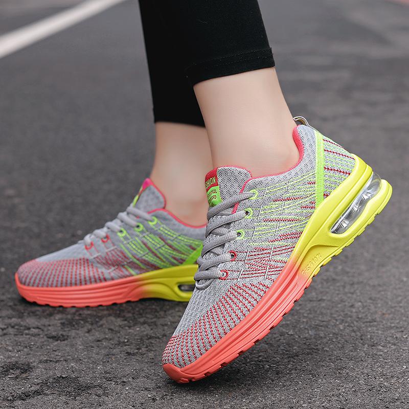 MAEDEF женские кроссовки на воздушной подушке для бега, теннисные спортивные модные кроссовки со шнуровкой, легкие дышащие, для отдыха, для спортзала, для ходьбы