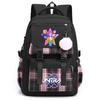Cartoon Anime K-Pop Demon Hunters Printed Large Capacity Backpack for Teenger Student Bookbag Girl Boy Schoolbag Bookbag Women Waterproof Travel Bag