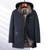 Men's Jacket Business Casual Warm Cold-resistant Cotton Winter Coat Thickened Jacket