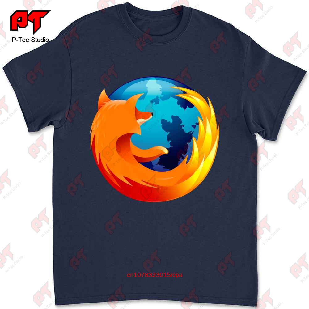 Vintage Mozilla T Shirt Firefox Computer Software R2PW