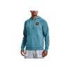 Under Armour Project Rock Johnson Training Hoodie Мужские толстовки с капюшоном синего цвета 1370453-416