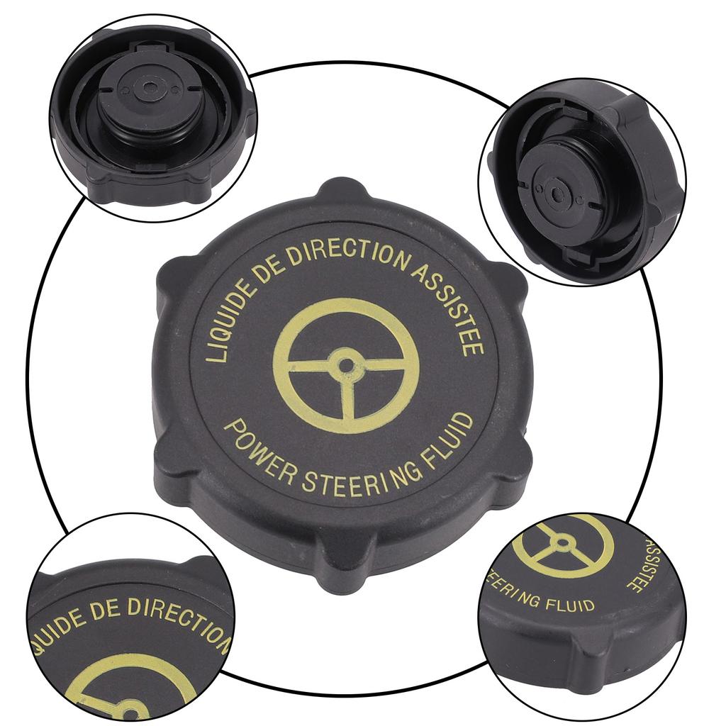 1pcs Brand New Car Tank Cap Car Accessories 21x59mm 97BG3A006BA Black For Ford Power Steering Pump Oil Tank Fluid