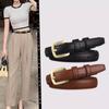 Versatile Pin Buckle Waistband Sweet Jeans Belt Women Luxury Design Waist Strap