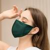Women's Real Silk 3D Sunscreen Face Mask - Breathable, Washable, Adjustable Ear Straps