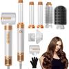 7 In 1 Hair Dryer Brush, Blow Dryer Brush with Auto- Wrap Curler, Detachable Fast Drying, Curling, Straightening, Ionic Hair Dryer Hair Styling Tools