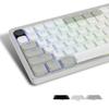 Keycaps 143 Keys Womier Low Profile PBT Keycaps Full Set for Cherry Gateron MX Switch Keyboard 60% 65% 75% 100% Black/Gray/White