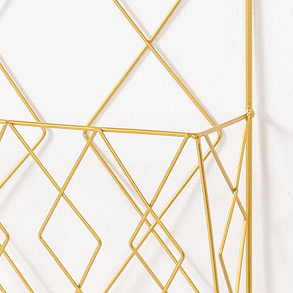 Wall Mounted Book Newspaper Storage Rack Metal Magazine Holder Tabletop Display Stand  for Home