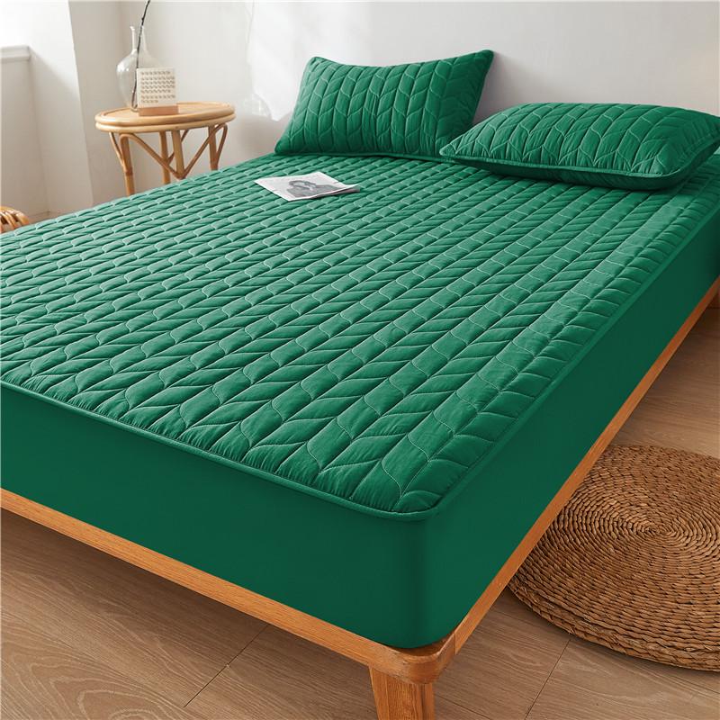 Водонепроницаемый наматрасник Стеганые покрывала Белый Простыня на резинке чехол для матраса Домашнее покрывало Эластичная простыня(Нет наволочки)