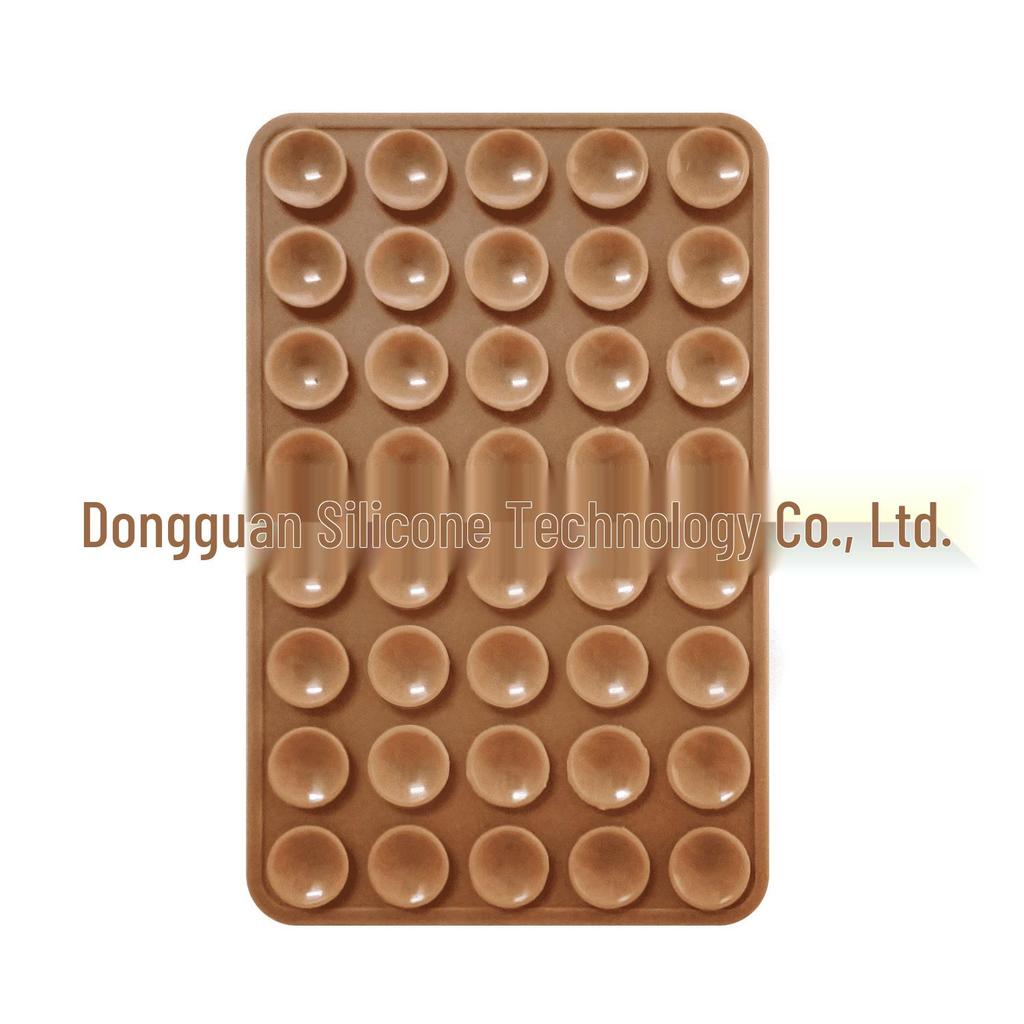 Черная силиконовая противоскользящая подставка для телефона: 24 Портативные, Минималистичные Наклейки на Присосках