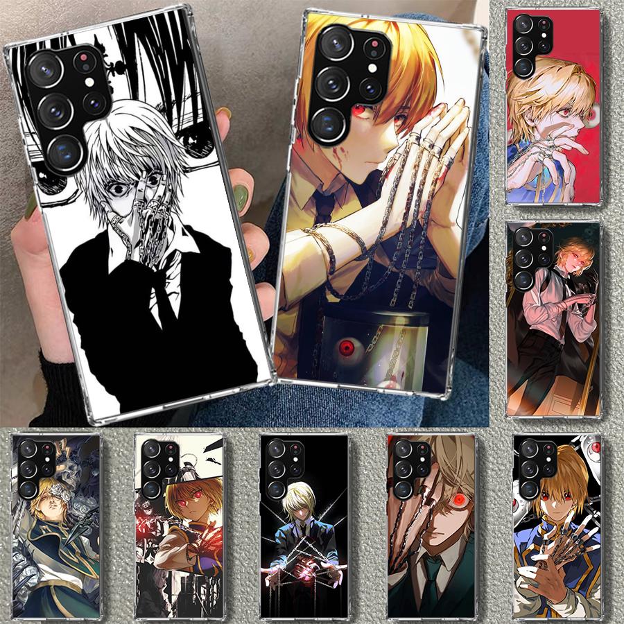 Чехол Huner X-Hunters Курапика для Samsung Galaxy S26 S25 Edge S24 S23 Ultra S22 Plus S21 FE S20 + Арт Кастомный Забавный