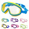 Big Frame Kids Swim Goggles Anti Fog Wide View Swimming Gear for Boys Girls Children Glasses for Swimming Pool