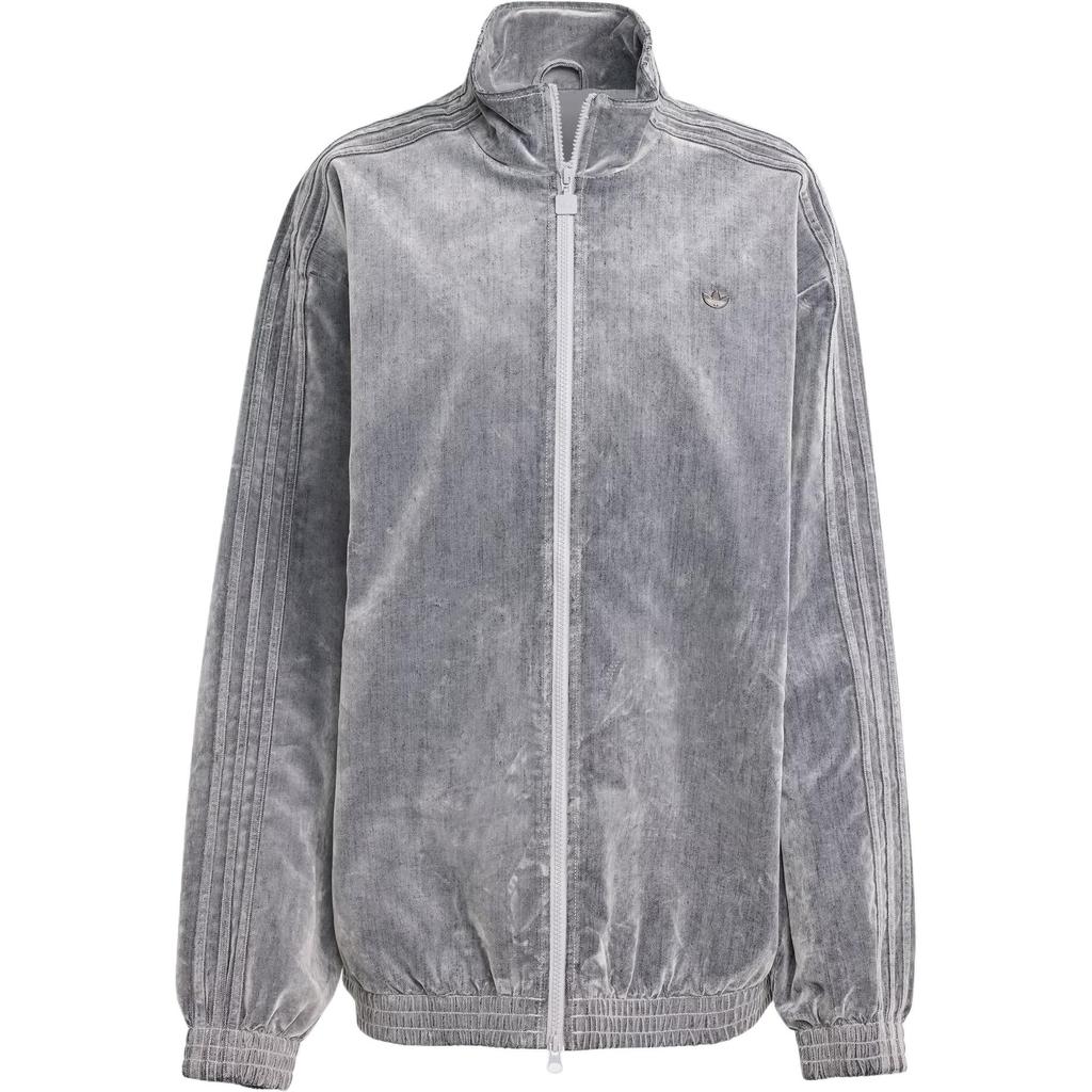 adidas Originals Firebird Куртка спортивная с длинным рукавом из матовой саржи свободного кроя Женские куртки JW7330