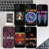 Чехол для телефона с изображением популярной рок-группы D-Def Leppard для IPhone 17 16 15 14 13 12 11 Pro Max Plus Mini, силиконовый, черный