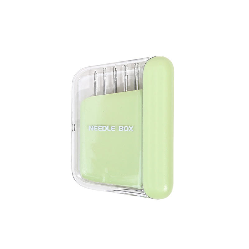 Красочная маленькая магнитная коробка для швейных игл с портативным магнитным футляром для хранения вышивальных игл, аксессуар для шитья для дома, рукоделия, DIY