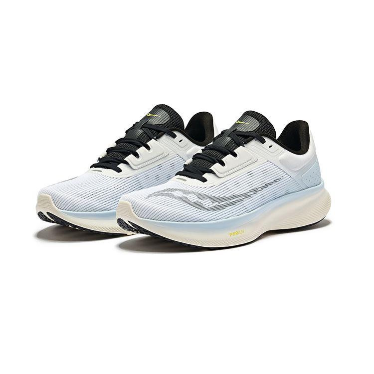 SAUCONY Vessel Удобные кроссовки для бега Амортизация Низкий верх Повседневные кроссовки Унисекс кроссовки Белый Синий Черный S28217-5