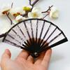 Ручной складной веер для детей Креативные простые безделушки DIY Мини-веер Аксессуар для Ханьфу Украшение для куклы Веер Бытовые аксессуары