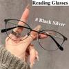 0 1.5 2.0 2.5 3.0 Продвинутые очки для чтения «кошачий глаз» Анти-синий свет Металлическая оправа очков Более прочные/модные Очки для пресбиопии