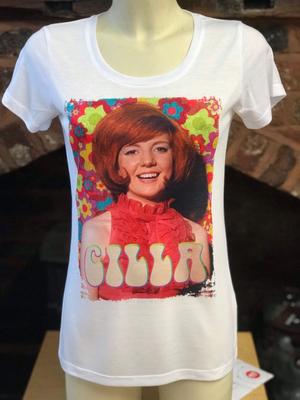 Cilla Black T Shirt - White. Retro 60's. Mens & Womens All Sizes.