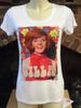 Cilla Black T Shirt - White. Retro 60's. Mens & Womens All Sizes.