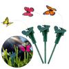 3 шт. летающая порхающая поддельная бабочка на солнечной энергии?Декор садового орнамента