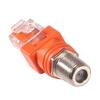 Коаксиальный адаптер BNC Разъем F-типа RJ45 к RF гнезду RF адаптер Коаксиальный