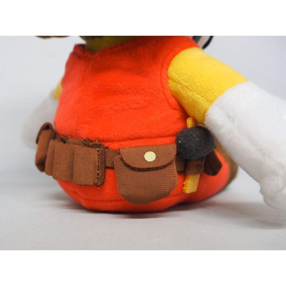 Sanei Boeki Super Mario Maker 2 Builder Mario x D11 x H24 см Мягкая игрушка SMM01 (S) В13.5