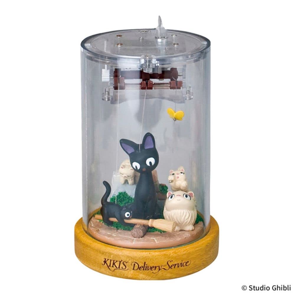 Sekiguchi Studio Ghibli Delivery Service Puppet Music Box Jiji 405053 Kiki's