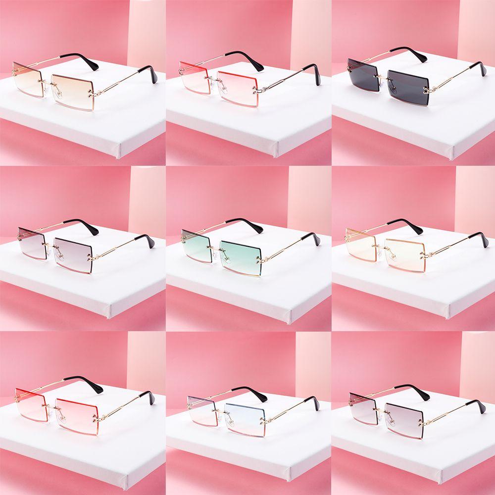 2020 Trendy UV400 Summer Eyewear Rectangle Sun Glasses Square Sunglasses Shades Fashion Sunglasses