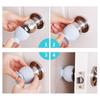 Cup Type Mute Baby Safety Supplies Crash Pad Wall Protector Door Knob Cover Door Handle Bumper