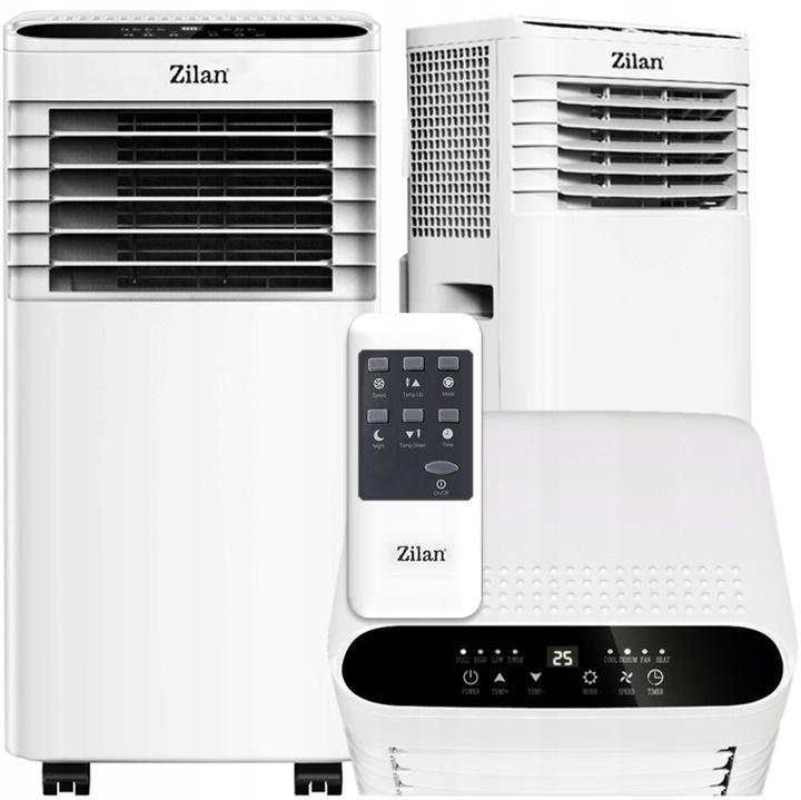 Klimatyzator Przenośny 4W1 Rękaw W-Lock 2,6Kw 9000Btu Pilot + Aplikacja