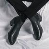 Fashion Classic Retro Style Pointed Men Leather Boots Branded Business Office High Top Boot High-quality Soft Comfortable Leather Boots