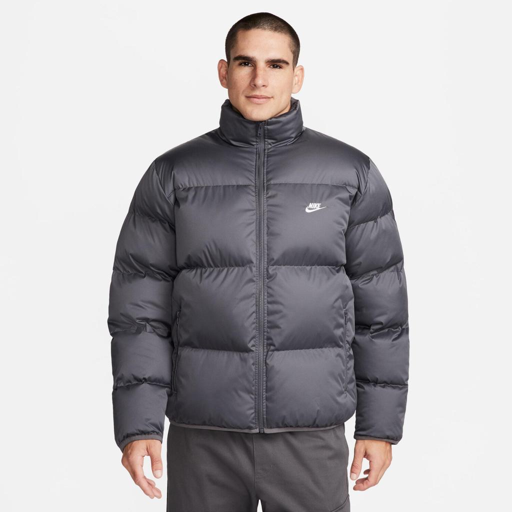 Зимняя куртка Nike Sportswear Club puffer jacket for men (FB7368) iron grey/white