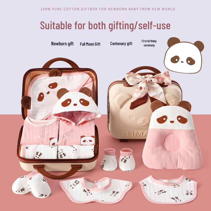 INSAHO Подарочный набор для новорожденного из чистого хлопка