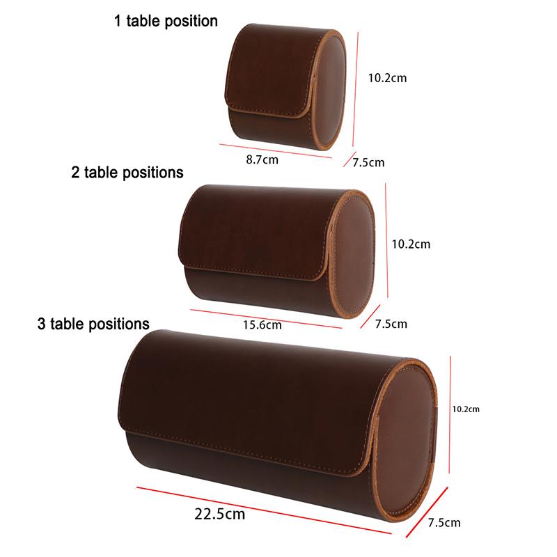 Коробка для упаковки часов Хранение Автомобиль Швейная ПУ кожа Кожаная коробка для часов Фиксированная кожаная сумка