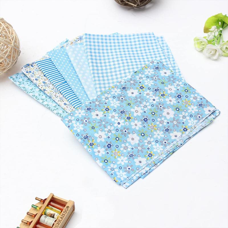 7 шт 50*50 см швейная набивная ткань лоскутное шитье хлопковая ткань набор