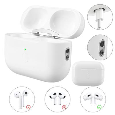 Беспроводной зарядный чехол для наушников Airpods 450 мАч с Bluetooth-совместимой кнопкой синхронизации для AirPods Pro 2
