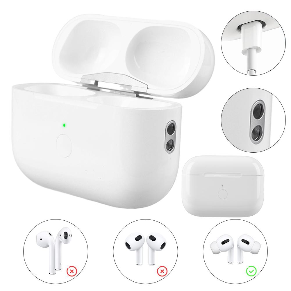 Беспроводной зарядный чехол для наушников Airpods 450 мАч с Bluetooth-совместимой кнопкой синхронизации для AirPods Pro 2