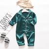 Toddler Baby Boys Long Sleeve Solid Tops+Pants Pajamas Sleepwear Outfits