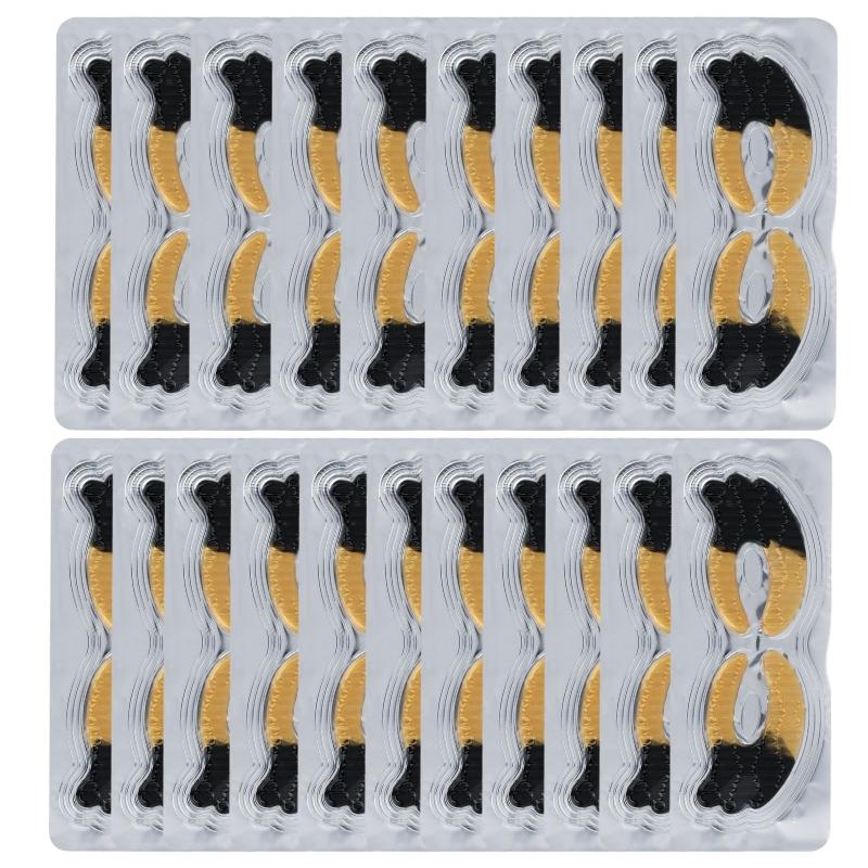 3 шт./5 шт./10 шт./20 шт. кристаллическая коллагеновая Золотая маска для глаз против старения, темных кругов, отечности, патчи для глаз для ухода за кожей глаз