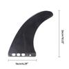 9-inch Surfboard Fin Replacement Longboards & SUPs Single Fin Paddleboards Stabilizers No Screw Installation Required