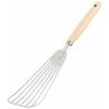 Endo Shoji Commercial Olive Butter Beater, Stainless Steel and Natural Wood, Made In Japan, BOL6601