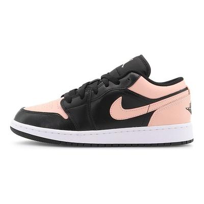 Детские кроссовки Air 1 Low GS Crimson Tint Pink Black Hyper-Pink 553560-034