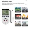 EU/US/FR Timer Socket Thermostat Digital Temperature Controller Socket Outlet With Timer Switch Sensor Probe Heating Cooling